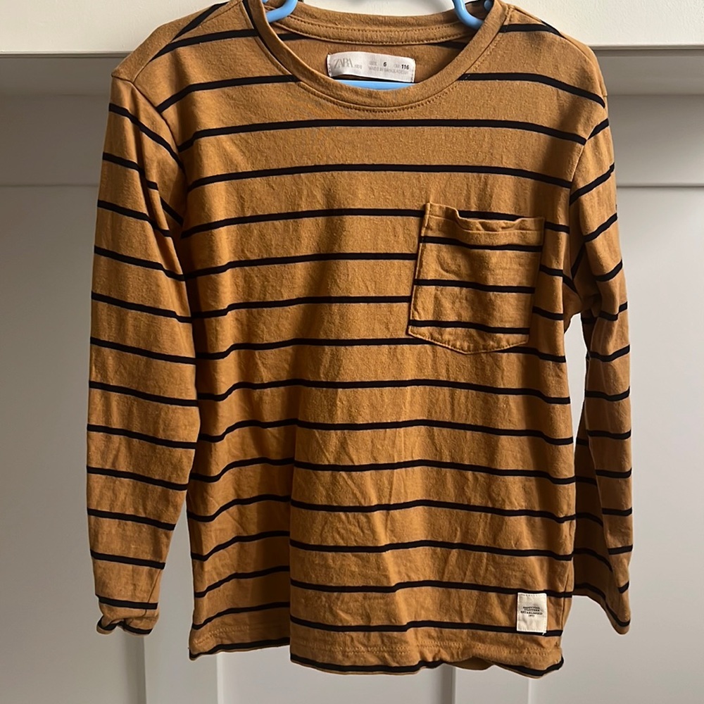 Boys Zara long sleeve Tshirt